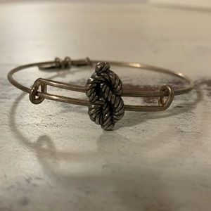 Alex and Ani Sailor’s Knot Slider Charm Bangle